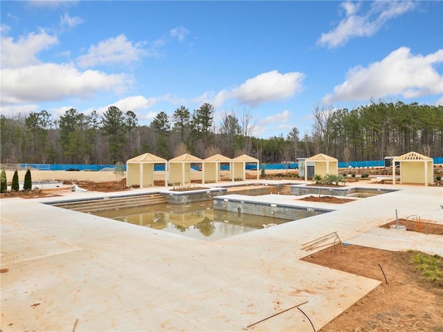 view of pool