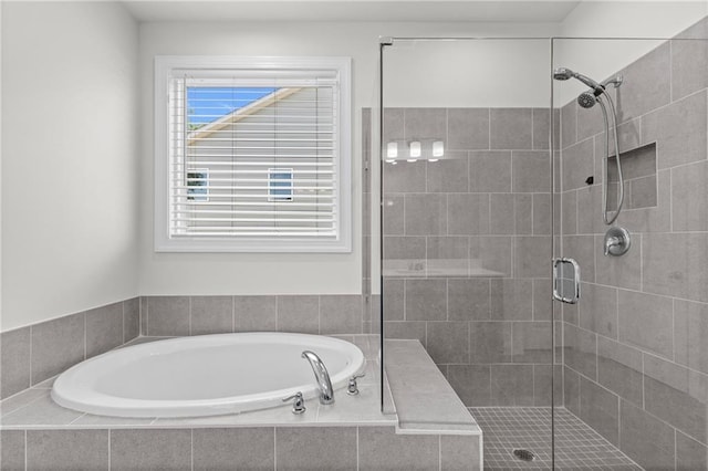 4011 Fallen Leaf Ct, Kennesaw, GA 30152 - full bath featuring a stall shower and a bath