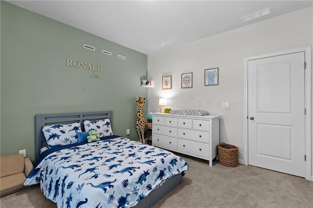 4011 Fallen Leaf Ct, Kennesaw, GA 30152 - bedroom featuring light carpet