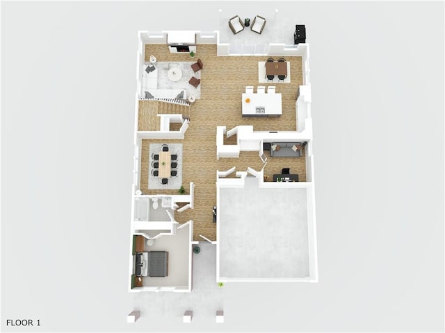 4011 Fallen Leaf Ct, Kennesaw, GA 30152 - floor plan / room layout