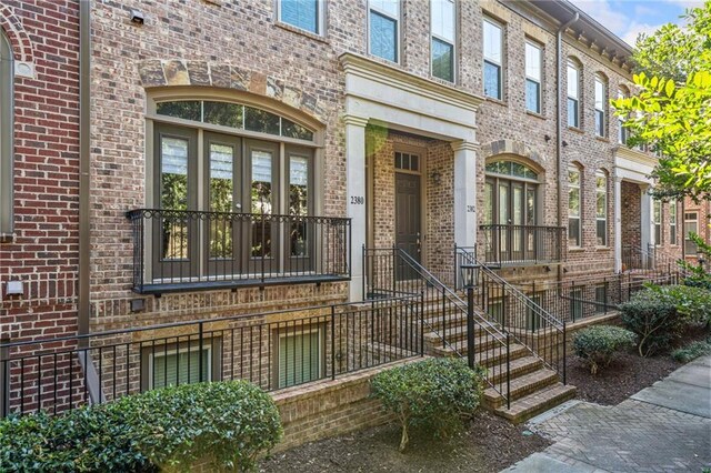 2380 Crescent Park Ct Unit 4, Atlanta, GA 30339 - property entrance with brick siding