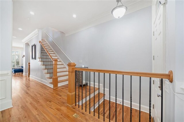 2380 Crescent Park Ct Unit 4, Atlanta, GA 30339 - living area with crown molding, a chandelier, wood finished floors, french doors, and wainscoting