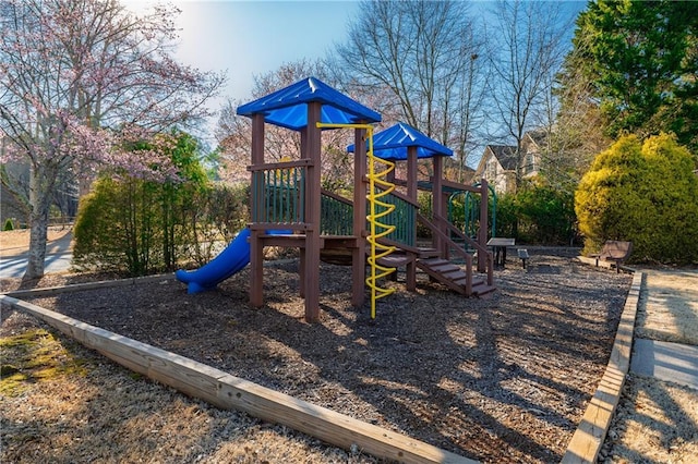 view of communal playground