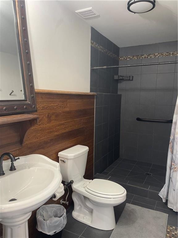 103 Mill Park Chase, Woodstock, GA 30188 - bathroom with a shower stall and tile patterned floors