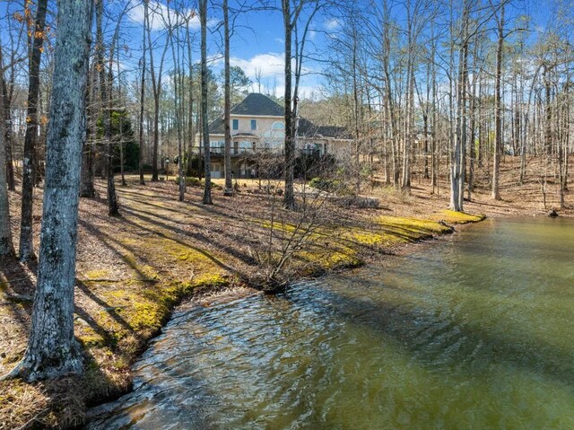 view of water feature