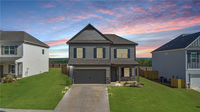 231 Malbone St SW, Cartersville, GA 30120 - view of front of property with concrete driveway and a garage