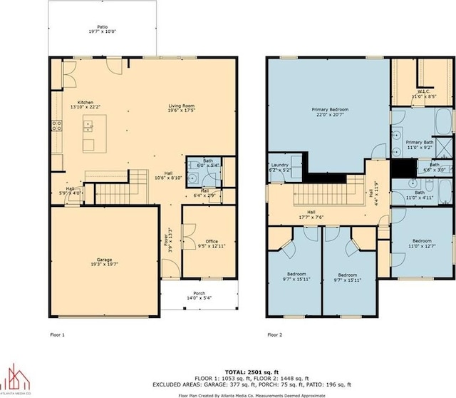 231 Malbone St SW, Cartersville, GA 30120 - property floor plan