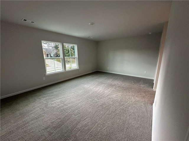 empty room with carpet floors