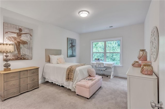 6179 Ashbranch Dr, Acworth, GA 30101 - bedroom with light carpet and baseboards