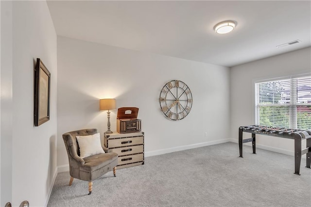 6179 Ashbranch Dr, Acworth, GA 30101 - sitting room with carpet flooring and baseboards