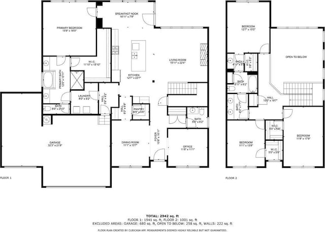 6179 Ashbranch Dr, Acworth, GA 30101 - room layout