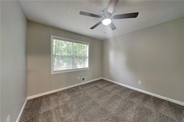 1011 Darvin Ln NW, Kennesaw, GA 30144 - empty room featuring carpet, a textured ceiling, and ceiling fan