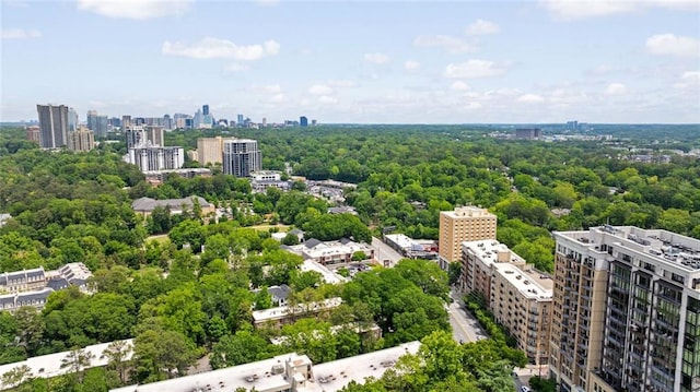 bird's eye view of a view of skyline