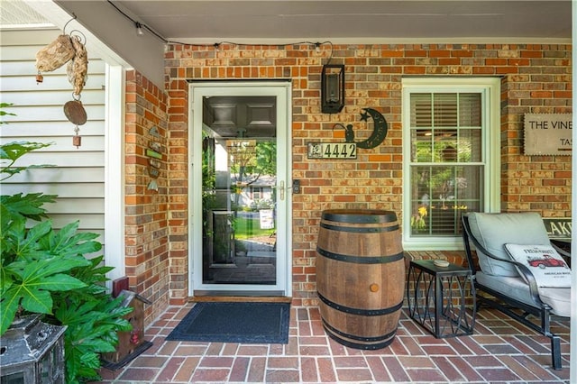 4442 Academy St, Acworth, GA 30101 - entrance to property with brick siding and a porch