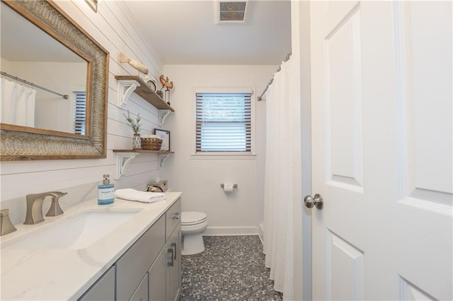 4442 Academy St, Acworth, GA 30101 - full bath featuring vanity and a shower with curtain
