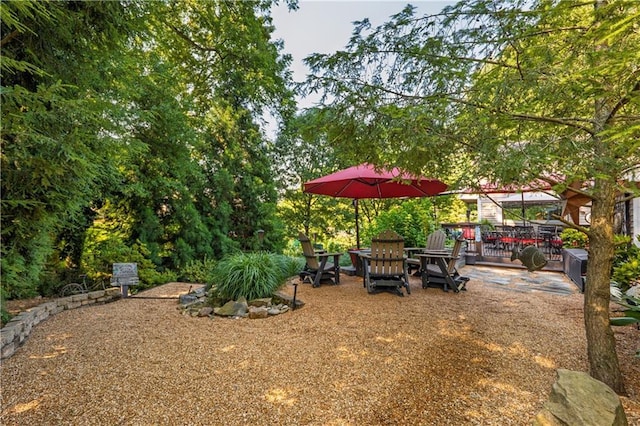 4442 Academy St, Acworth, GA 30101 - view of yard
