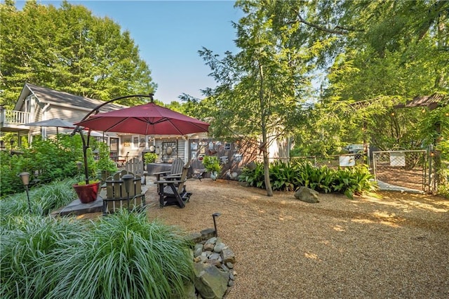 4442 Academy St, Acworth, GA 30101 - view of yard