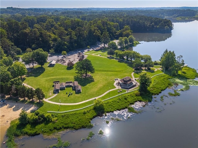 4442 Academy St, Acworth, GA 30101 - view of property location with a forest and a nearby body of water