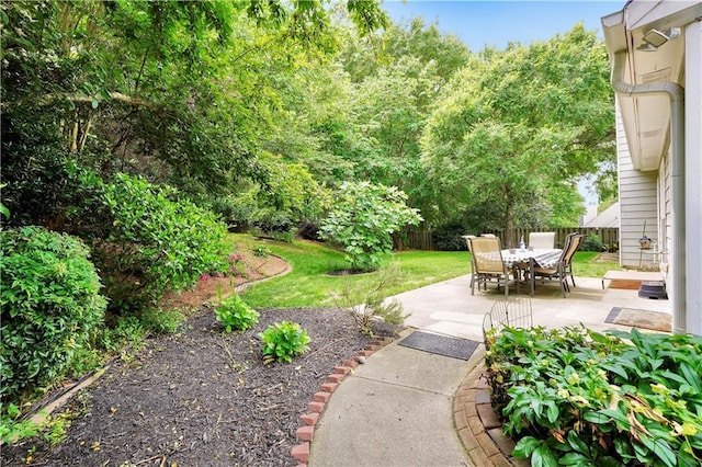 3320 Goldmist Dr, Buford, GA 30519 - view of yard with a patio area