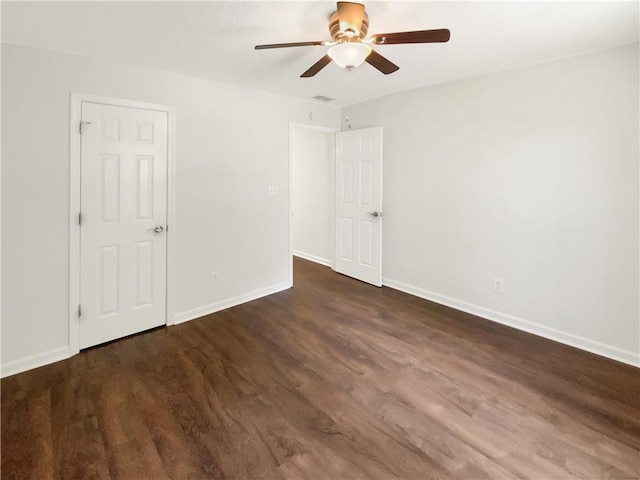 131 Morningside Dr, Jackson, GA 30233 - empty room featuring a ceiling fan and wood finished floors
