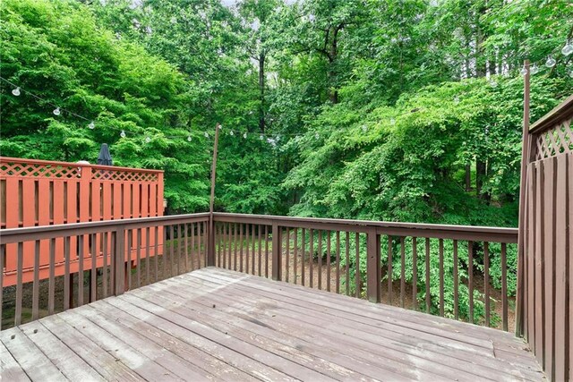 651 Coligny Ct, Atlanta, GA 30350 - view of wooden terrace