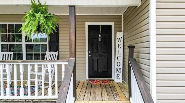 192 Aubrey Ave NE, Calhoun, GA 30701 - doorway to property with covered porch
