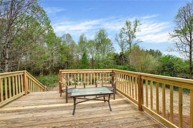 192 Aubrey Ave NE, Calhoun, GA 30701 - view of wooden deck