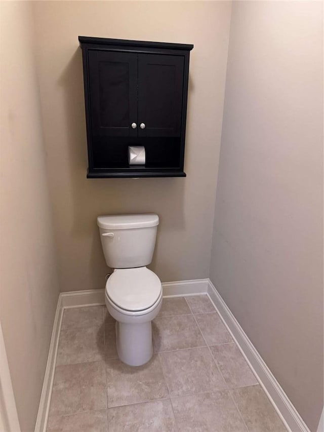 3622 Foxtrot Trl NW, Kennesaw, GA 30144 - bathroom featuring toilet, baseboards, and tile patterned flooring