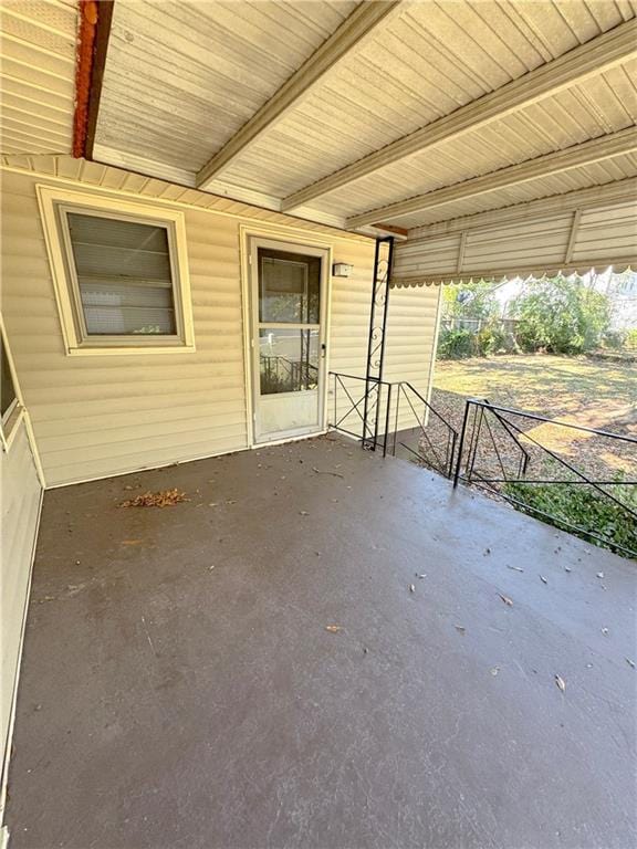 view of patio / terrace