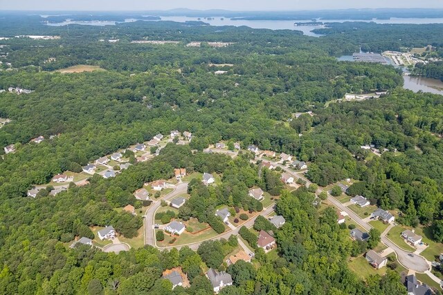 6485 Flowery Way, Flowery Branch, GA 30542 - view of property location featuring a heavily wooded area and a large body of water