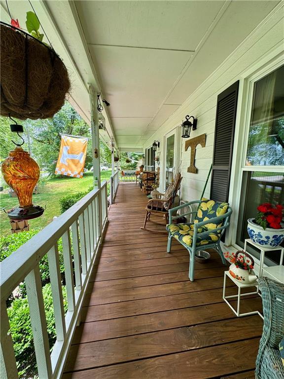 4114 Falcon Shores Ct NW, Acworth, GA 30101 - view of wooden porch