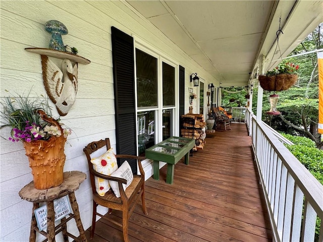 4114 Falcon Shores Ct NW, Acworth, GA 30101 - view of wooden porch