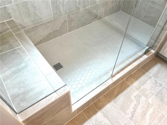1059 Crest Mill Dr, Marietta, GA 30008 - bathroom view of a tile shower