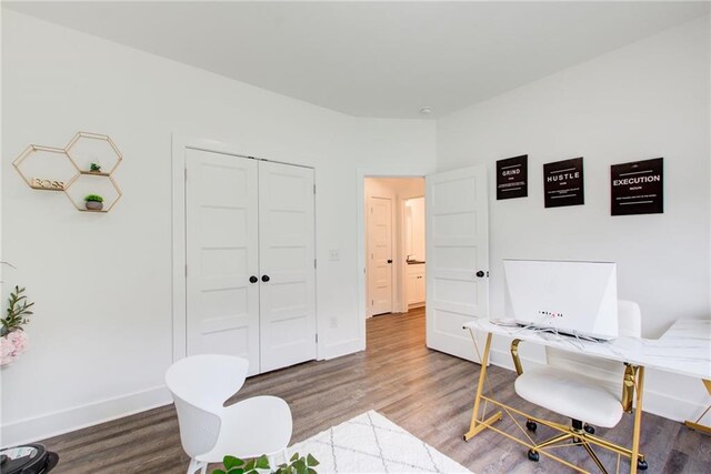 271 Moorings Run, Jasper, GA 30143 - office with wood finished floors and baseboards