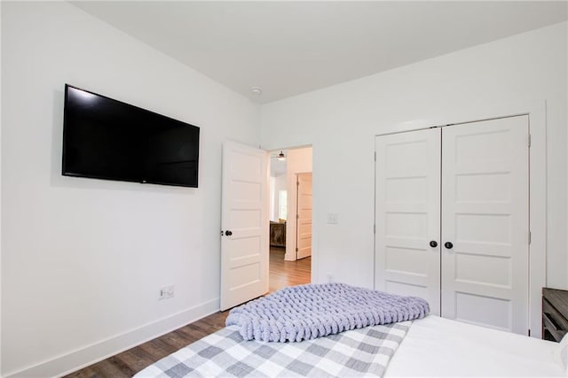 271 Moorings Run, Jasper, GA 30143 - bedroom featuring wood finished floors and a closet