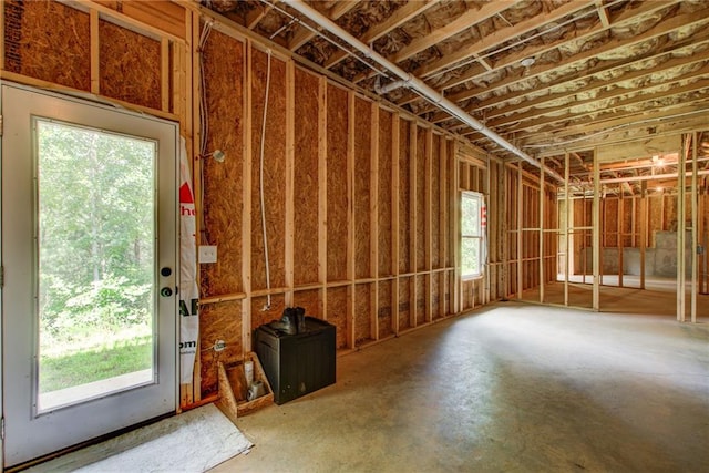 271 Moorings Run, Jasper, GA 30143 - misc room with plenty of natural light and concrete flooring