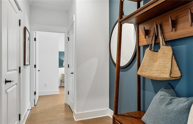 363 Aidens Blf, Jefferson, GA 30549 - corridor with wood finished floors and baseboards
