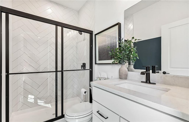 363 Aidens Blf, Jefferson, GA 30549 - full bath with vanity, toilet, and a stall shower