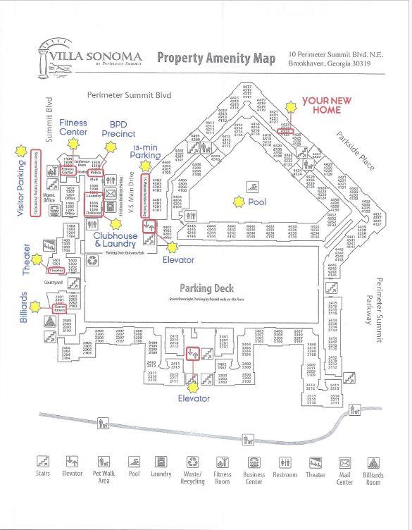 10 Perimeter Summit Blvd NE Unit 4223, Brookhaven, GA 30319 - map / location