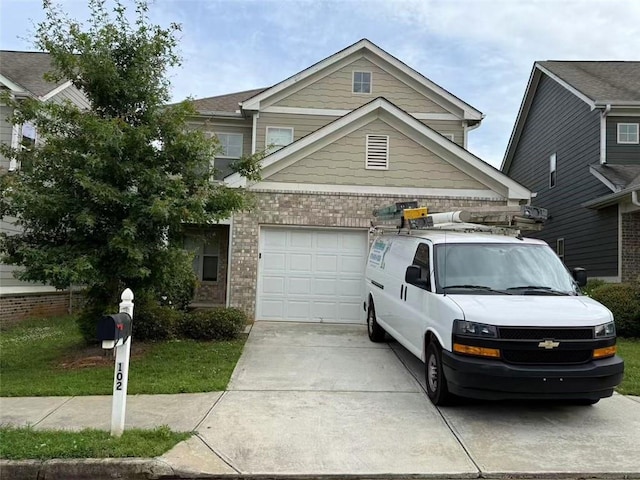 102 Daisy Cir, Mcdonough, GA 30252 - view of front of home featuring brick siding and concrete driveway