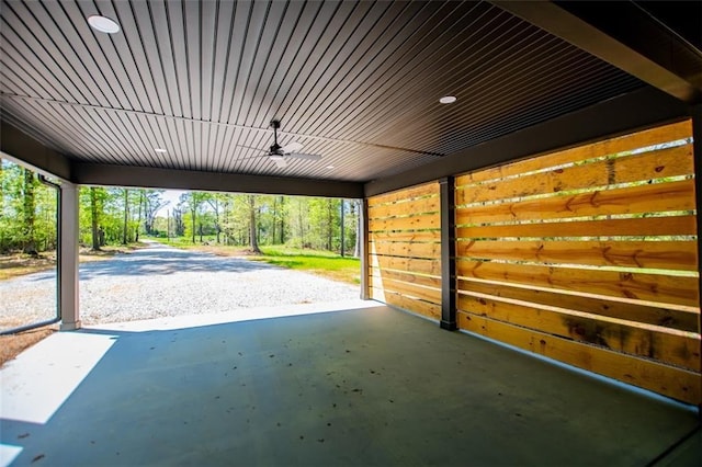 90 Ayers Rd, Bowdon, GA 30108 - view of patio featuring a carport