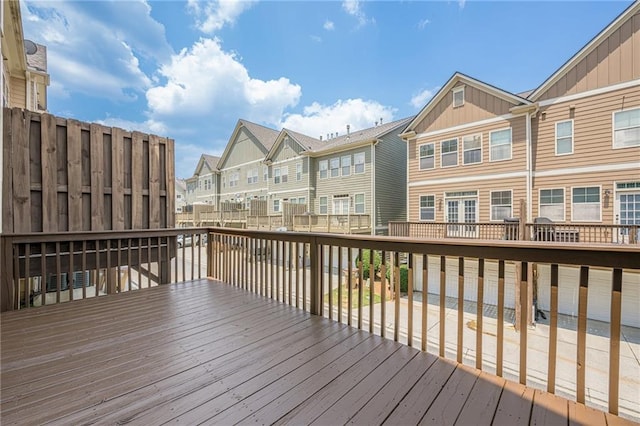 4404 Village Field Pl, Suwanee, GA 30024 - wooden deck featuring a residential view