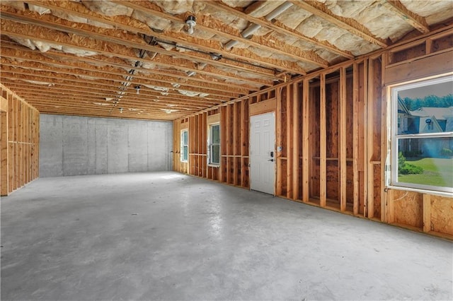 3259 Ivy Crossing Dr, Buford, GA 30519 - miscellaneous room featuring unfinished concrete floors