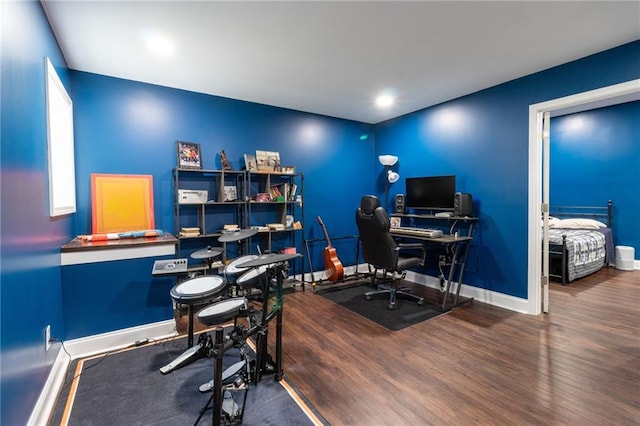19 Autumn Pl NE, White, GA 30184 - home office featuring wood finished floors and recessed lighting