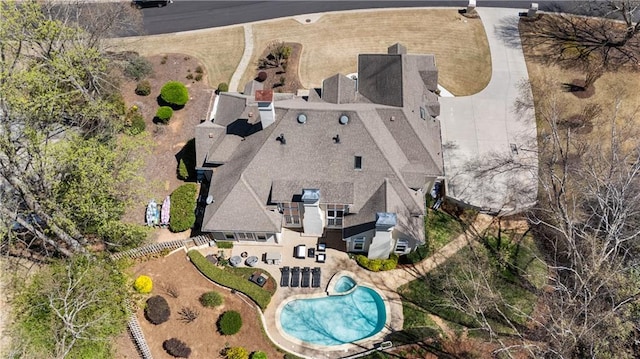 drone / aerial view