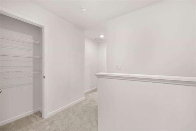 1410 Aura Ln, Lawrenceville, GA 30045 - hall featuring light colored carpet, baseboards, and recessed lighting