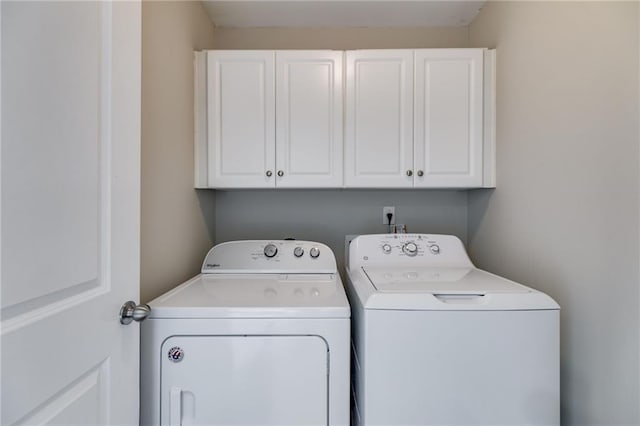 36 Evergreen Way, Dallas, GA 30157 - laundry room with cabinet space and washer and dryer