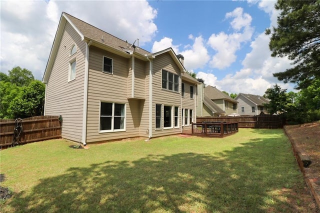 36 Evergreen Way, Dallas, GA 30157 - back of house featuring a fenced backyard