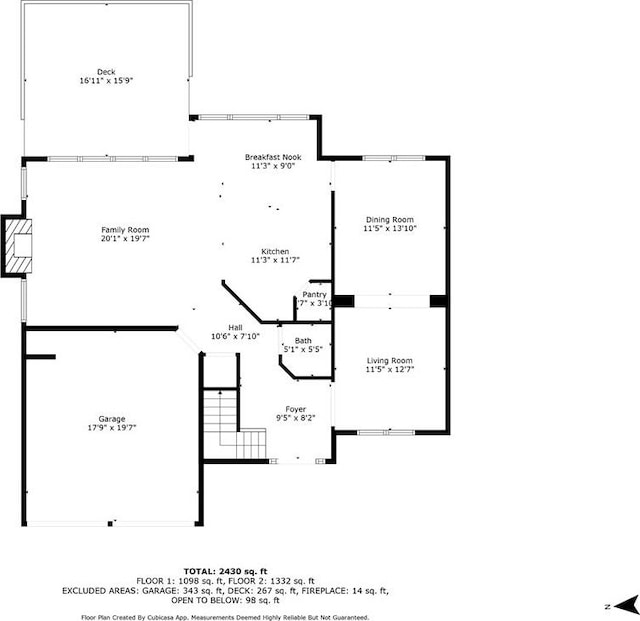 36 Evergreen Way, Dallas, GA 30157 - view of property floor plan