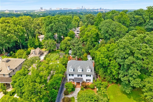 view of birds eye view of property